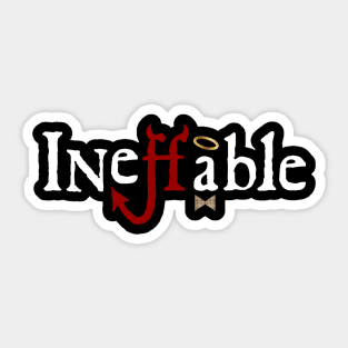 Ineffable Sticker